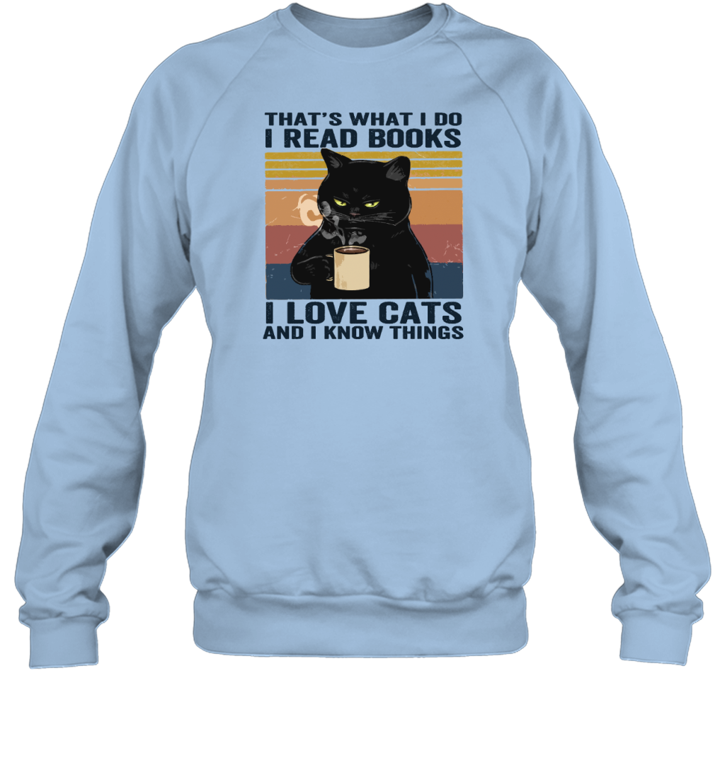 ETT416 I Read Books I Love Cats And I Know Things